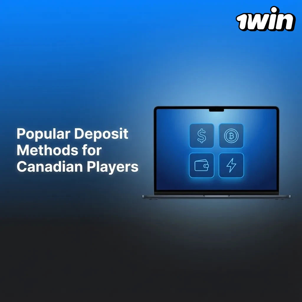 Infographic showing popular Canadian casino deposit methods: Interac, Visa, Mastercard, Bitcoin, Ethereum, and Tether.