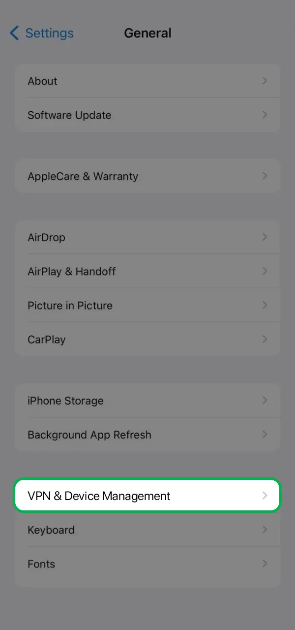 Complete the installation of the 1win app.