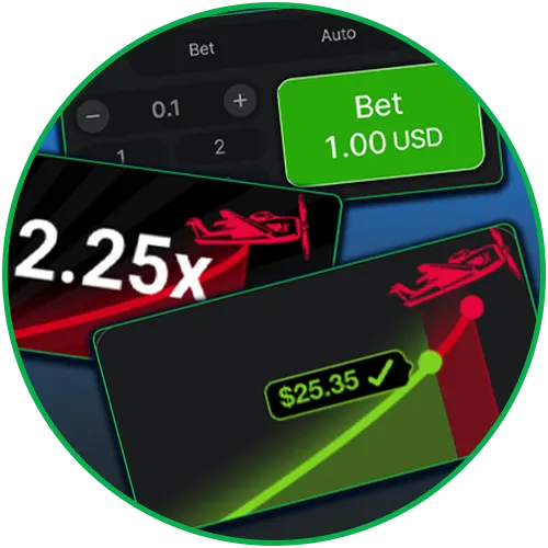 Play Aviator at 1win.