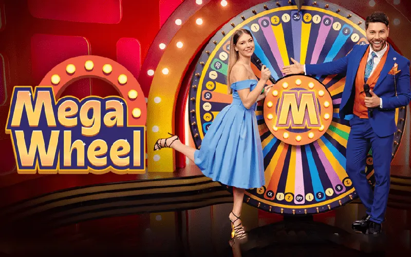 Discover the popular Mega Wheel game and join the players at 1win Casino.