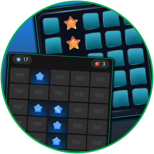 Try Mines in demo mode and learn the mechanics of the game at 1win.