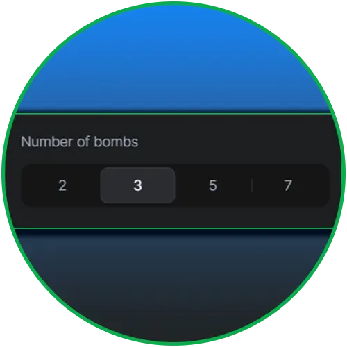 Select your risk level and play Mines at 1win.