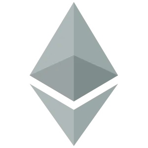 Ethereum logo.