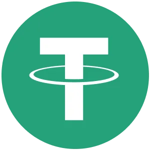 USDT logo.