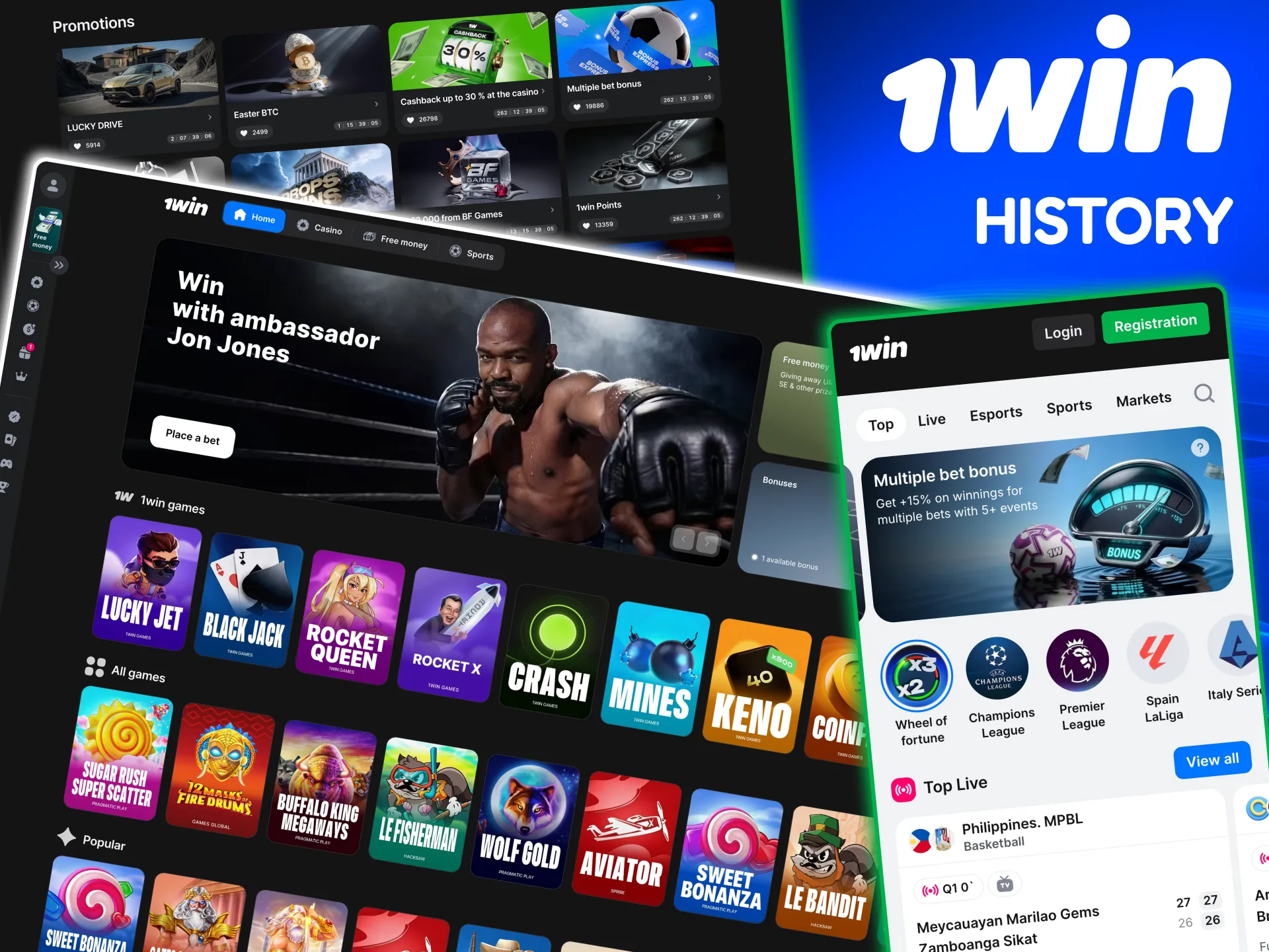 1win history from its 2016 launch as a tech‑focused betting platform.