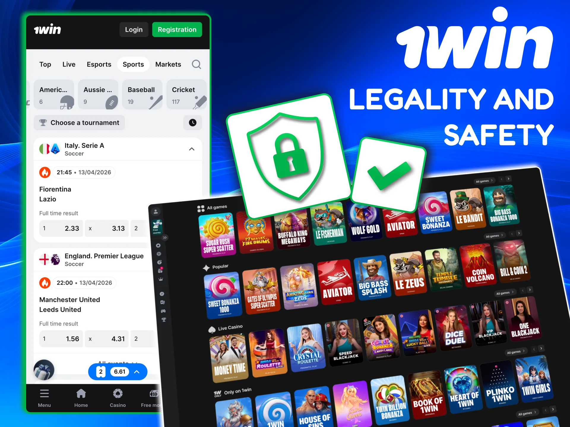 Secure 1win environment with regulated betting, data protection, and player‑fund safeguards.