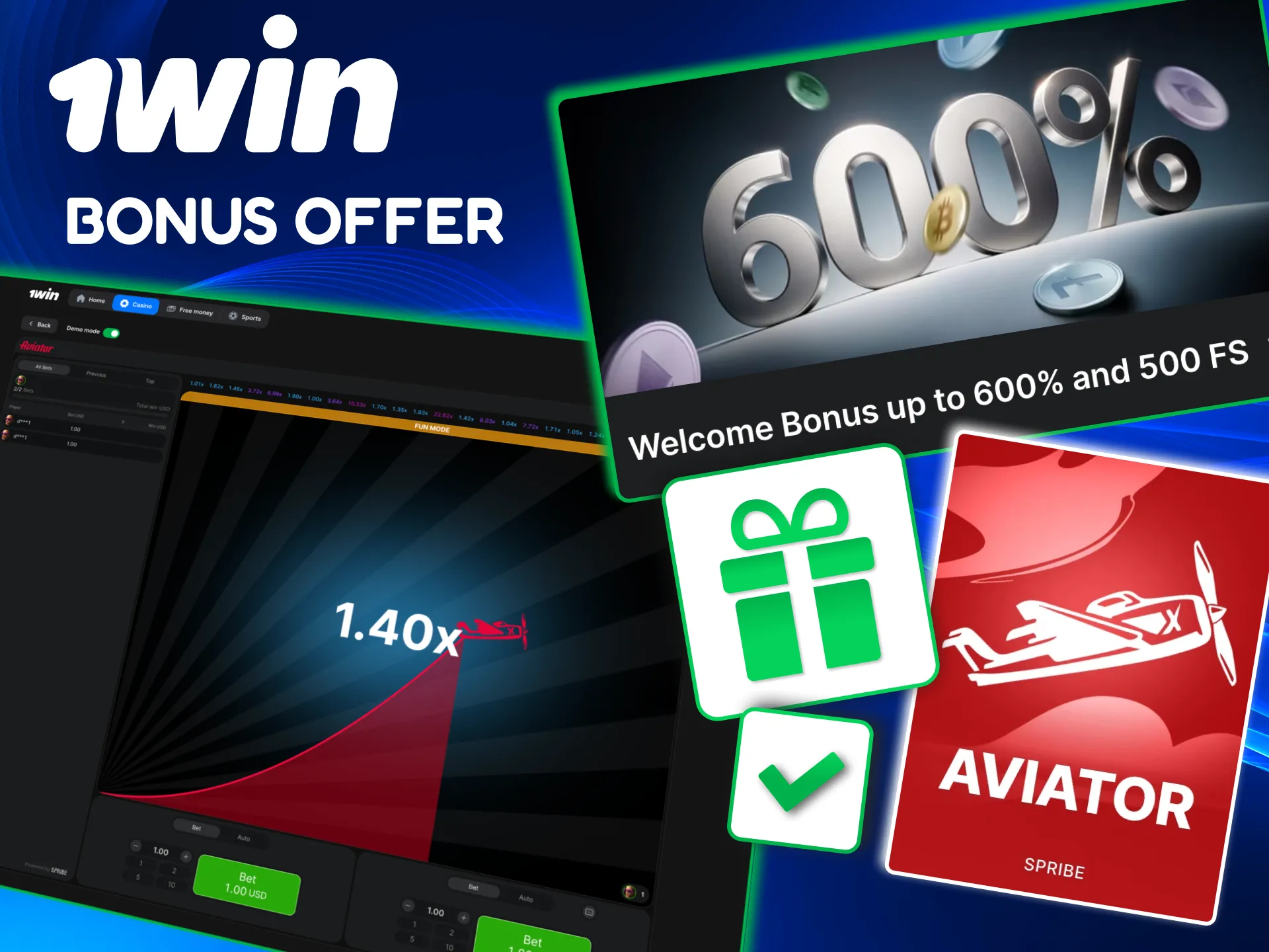 New Canada users get 1win Aviator boosts with deposit bonuses usable on crash games.