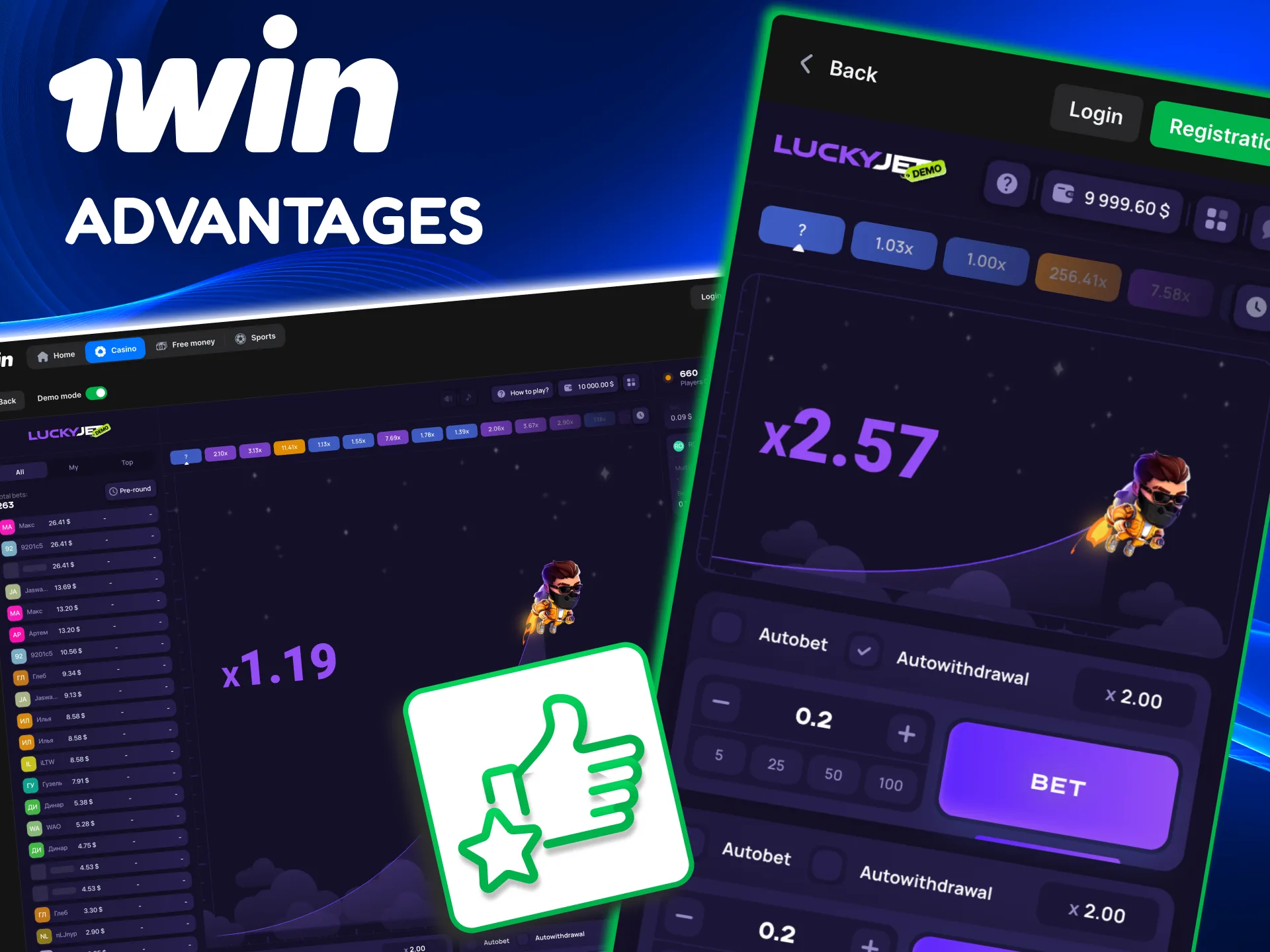 Reasons Canadians choose 1win Lucky Jet for quick multiplier betting.