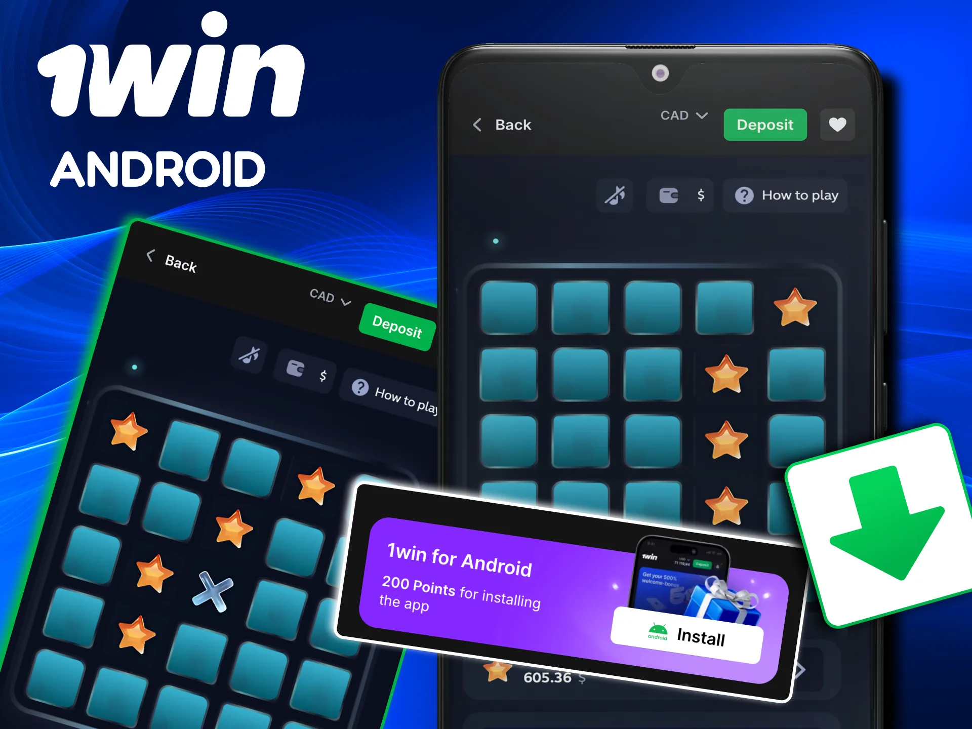 How to download and install the Mines 1win Android apk.
