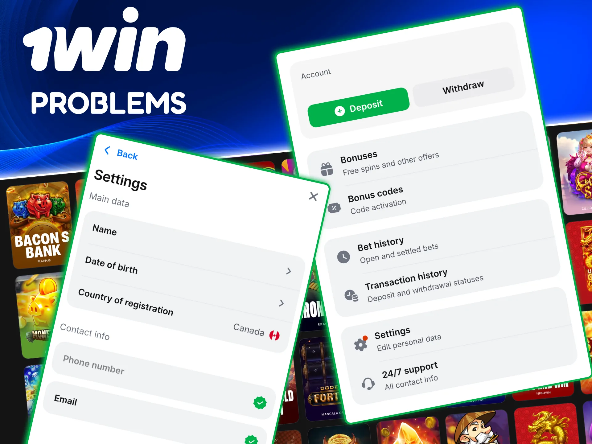 Common 1win registration issues for Canada users and quick solutions.